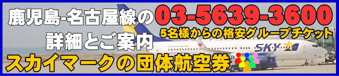 スカイマーク・鹿児島-名古屋線について